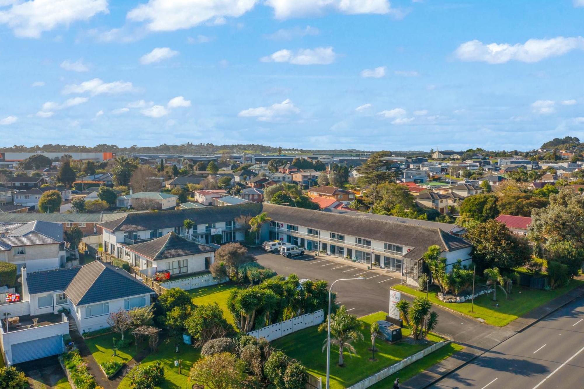 Ellerslie Palms Motel Auckland Exteriör bild